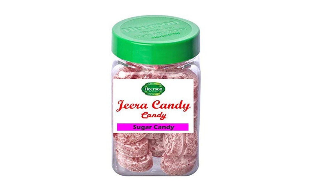 Heerson Jeera Candy (Sugar Candy)   Plastic Jar  100 grams